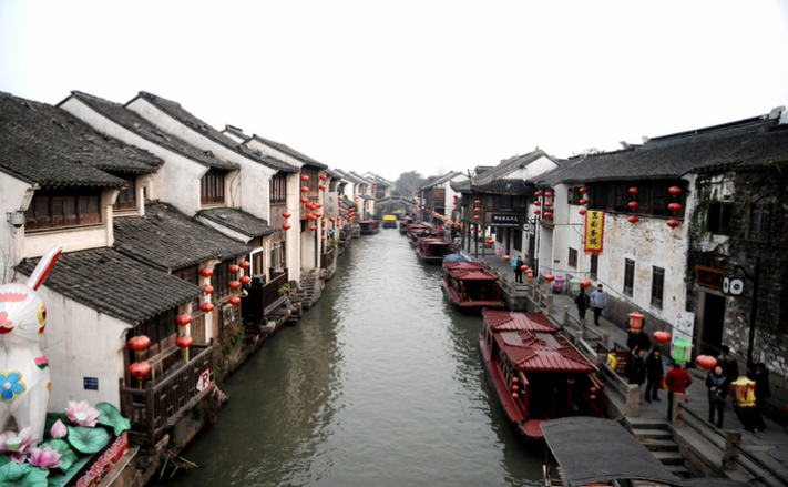苏州,景点,七里山塘,门票,游客