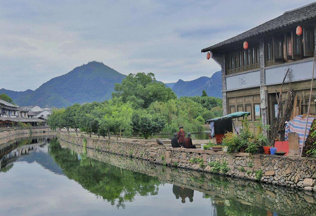 岩头村,溪口镇,古村,宁波,古村落