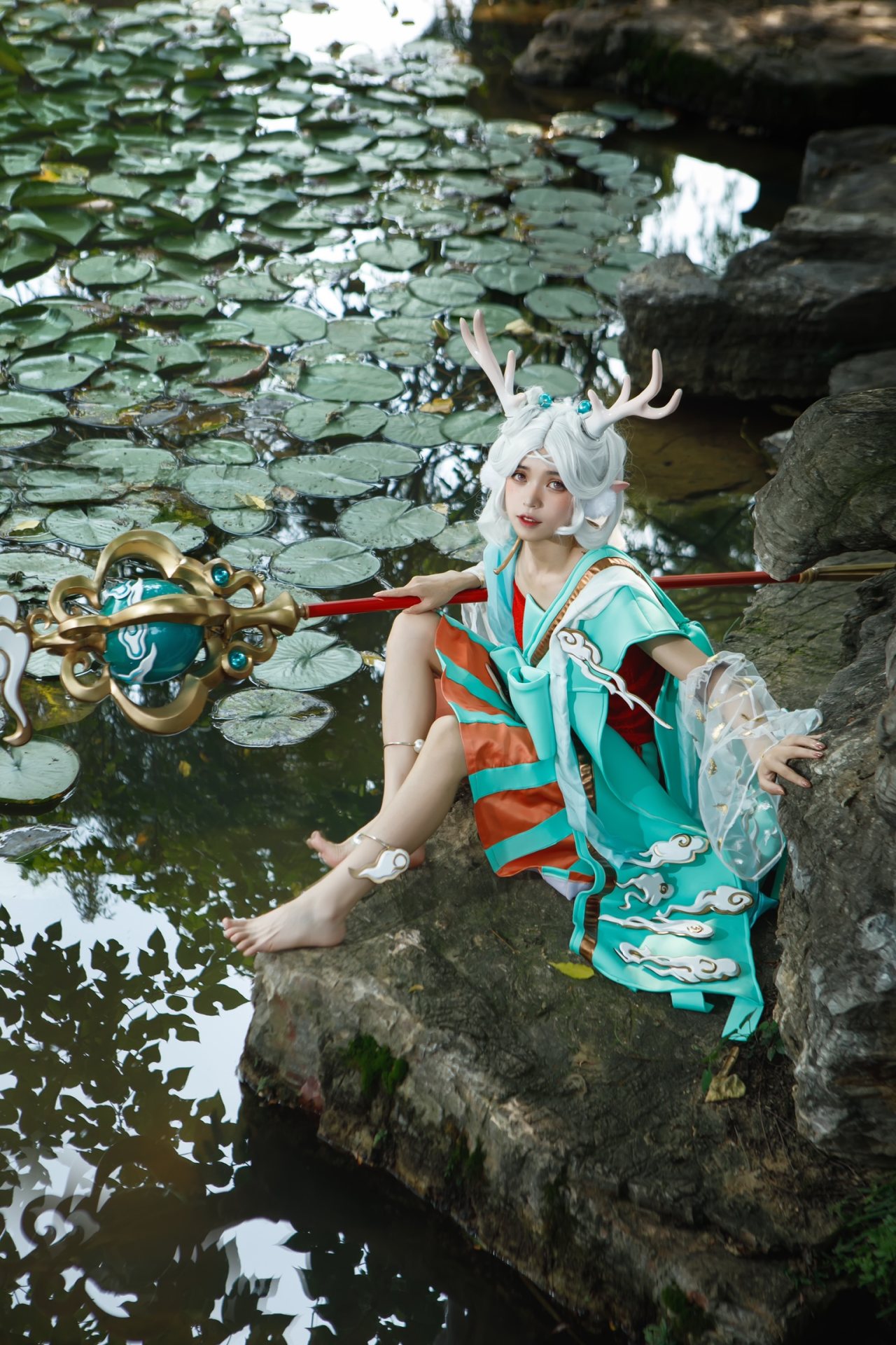 王者荣耀cos瑶遇见神鹿,王者荣耀cos公孙离 王者荣耀瑶遇见神鹿cosplay