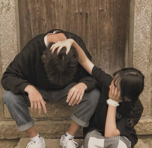 情侣头像,真人情头,ins情头