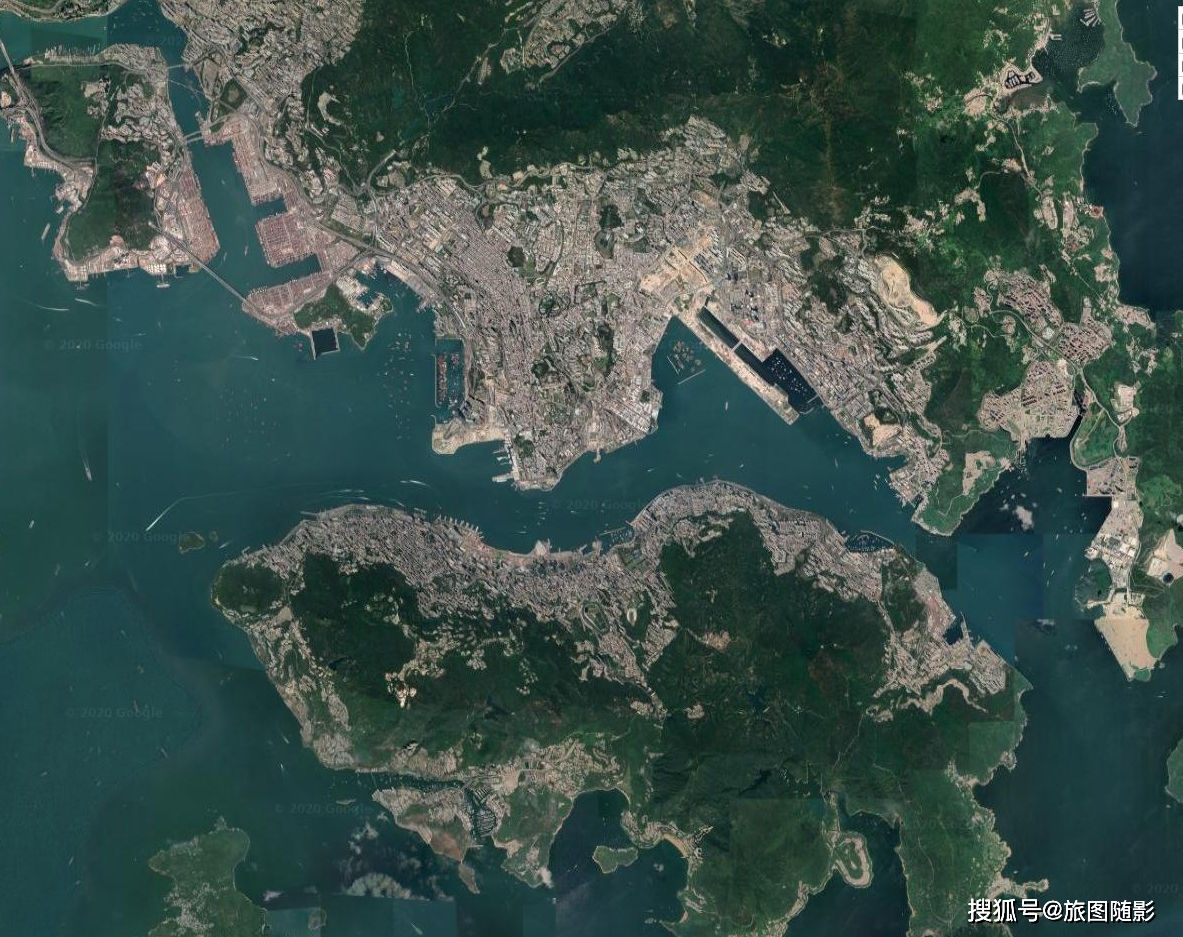 卫星航拍全球房价最贵的10大城市建设布局,香港温哥华