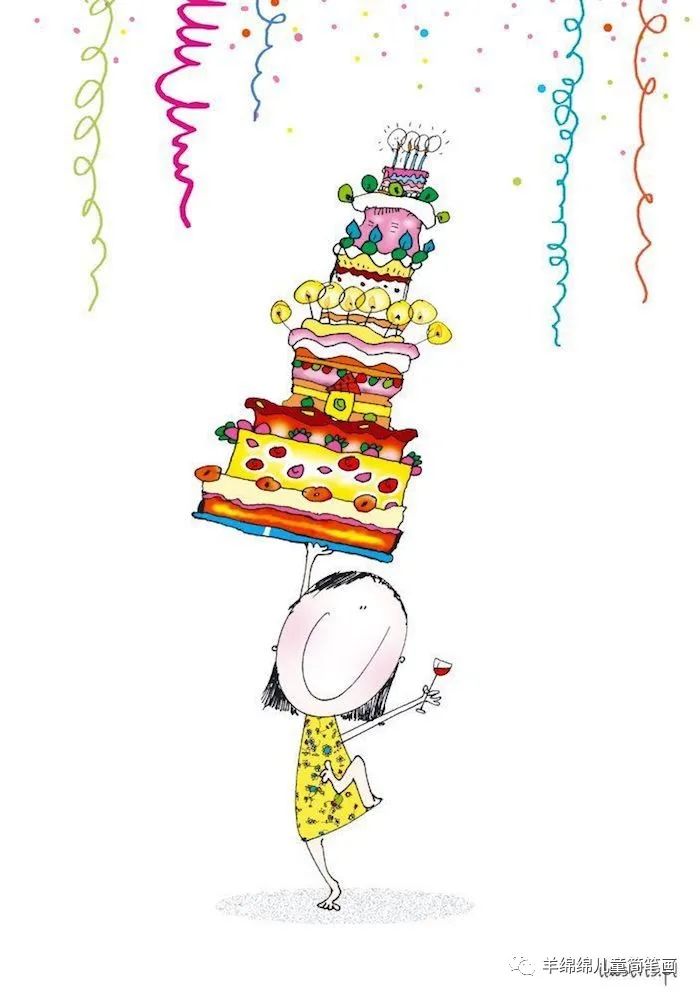 100多幅精美的手绘生日贺卡,帮你找到灵感,画出最个性