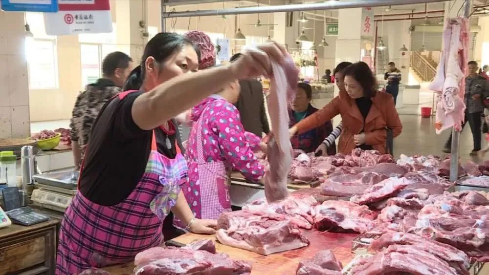 猪肉,安庆,前腿肉,农贸市场