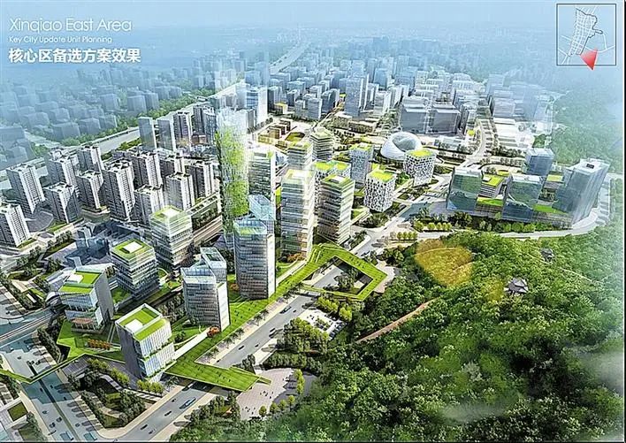 新桥智创城效果图 创建全国文明城市 宝安在行动