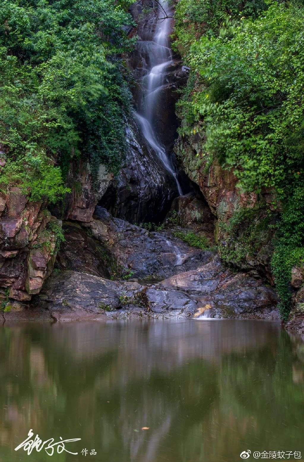 连云港,渔湾风景区,苏小游,瀑布,老龙潭