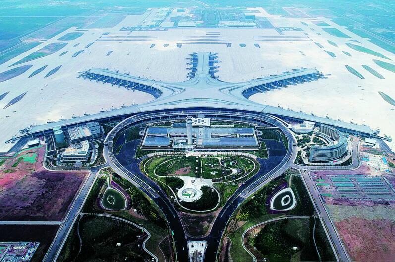 青岛胶东国际机场航站楼建设已到收尾阶段
