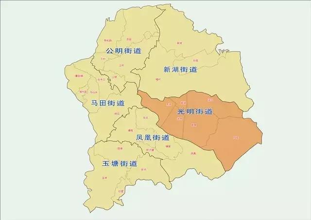 地铁,光明区,龙华区,福田,深圳,通新岭