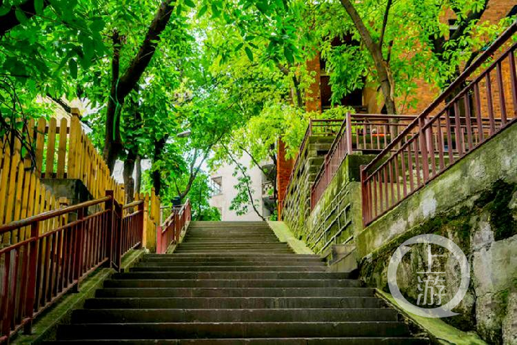 张家花园,张家花园社区,重庆,中心地带,山城步道,大溪沟街道
