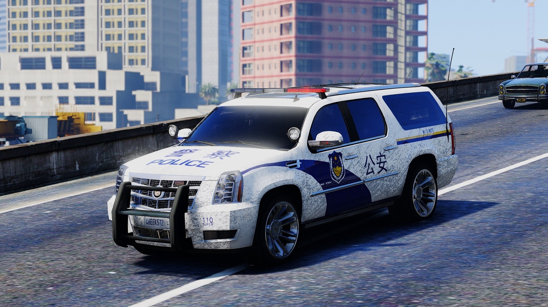 gta5中国涂装警车