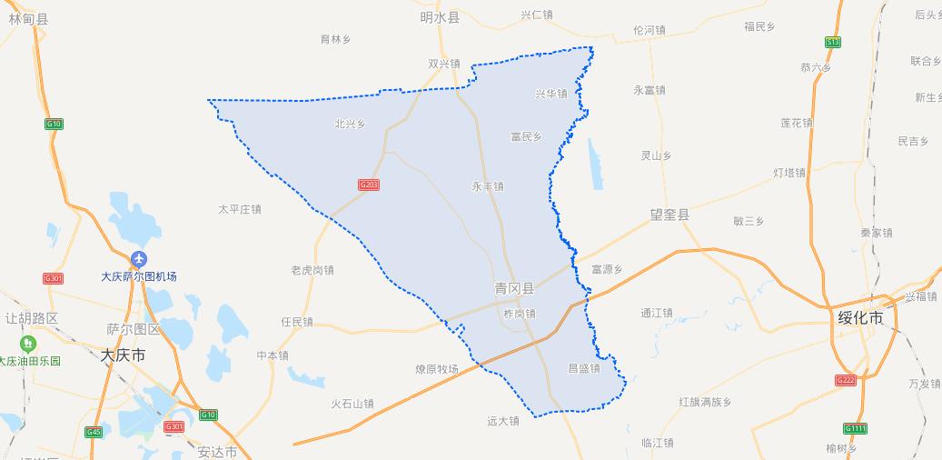 黑龙江绥化一个县,是中国猛犸象之乡,目前还没有铁路