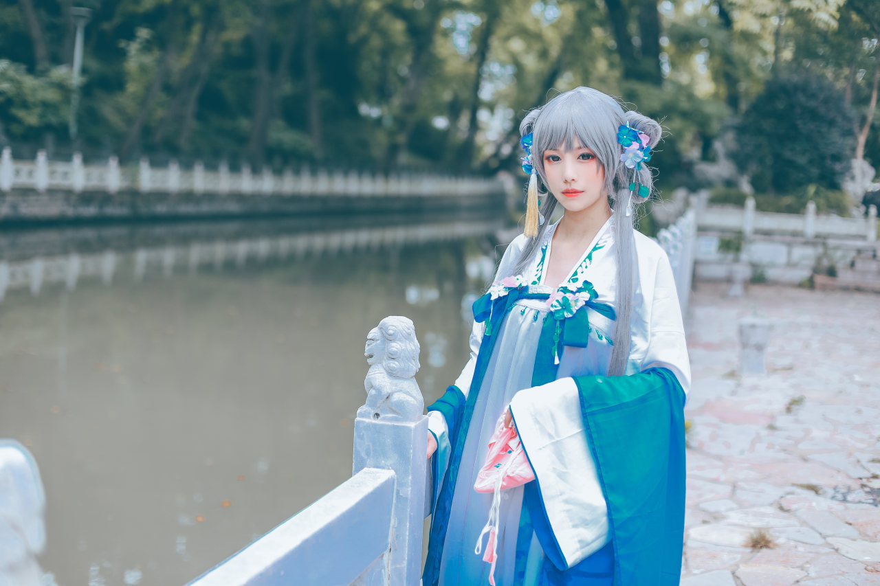 月夕花辰广陵春 洛天依cosplay