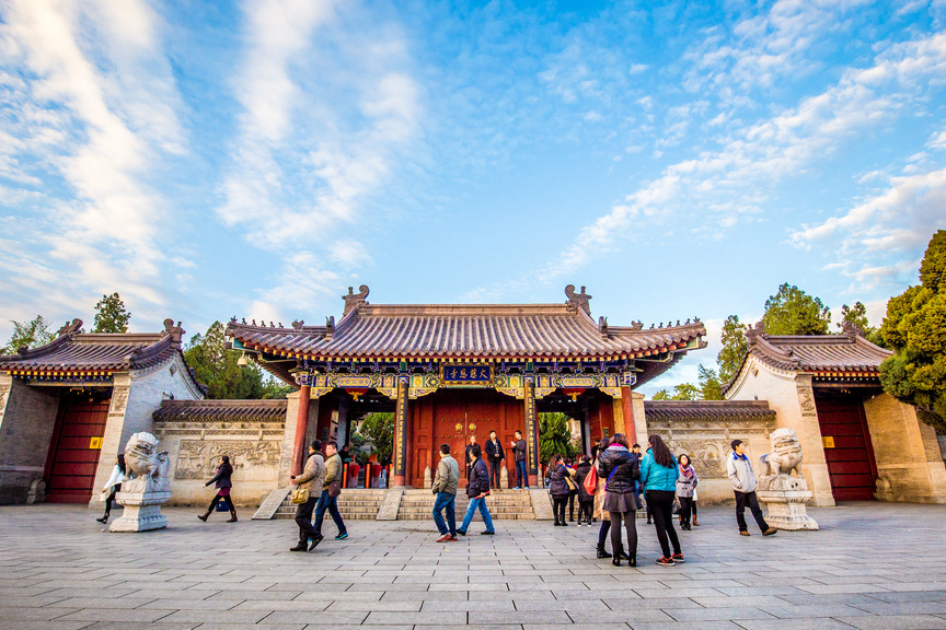 旅游景区,大慈恩寺,寺庙,西安,大雁塔,4a