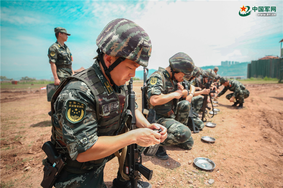 武警,彭勇,步枪