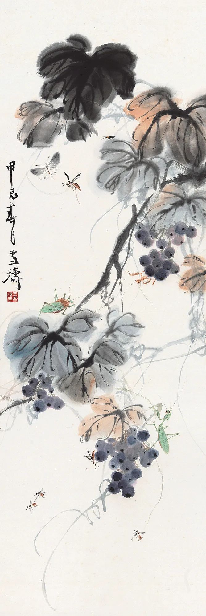 王雪涛·葡萄欣赏