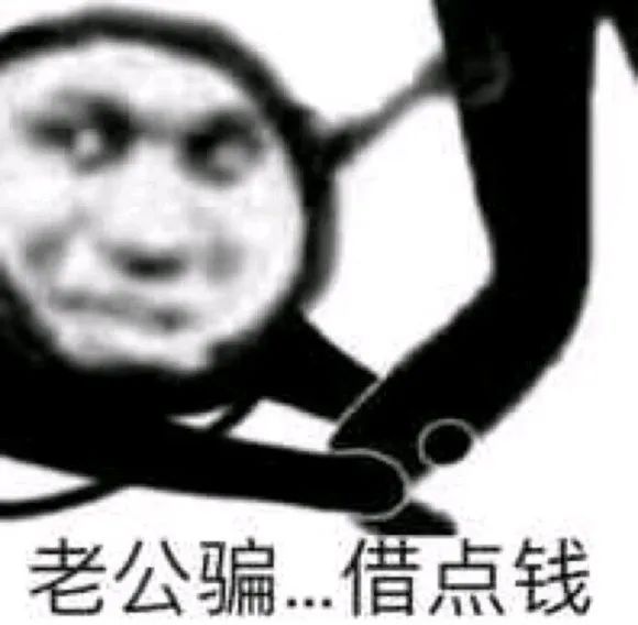 表情包 老公骗……借点钱