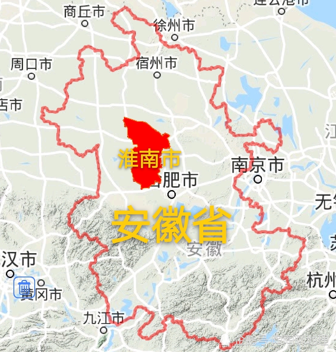 城区面积排名,建成区面积,安徽省淮南市,田家庵区,八公山区