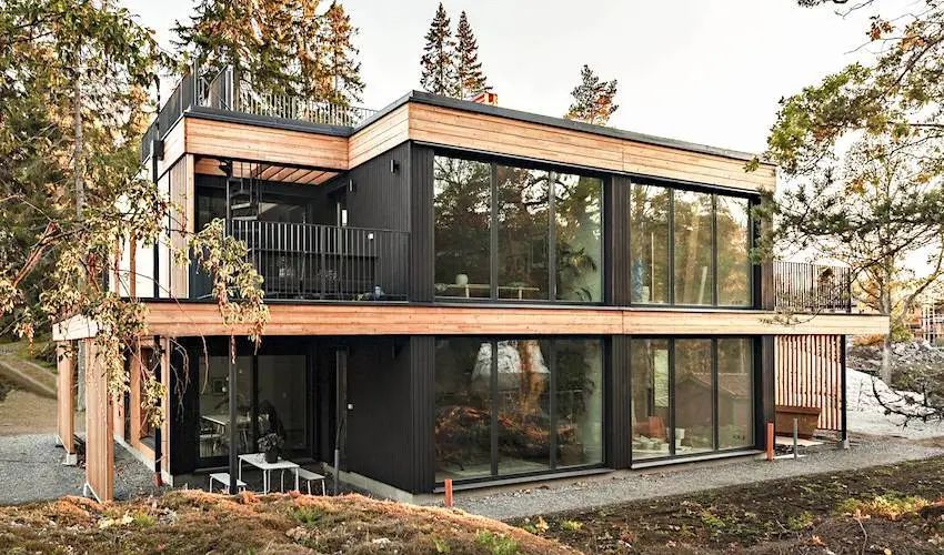 瑞典156㎡北欧风度假别墅设计