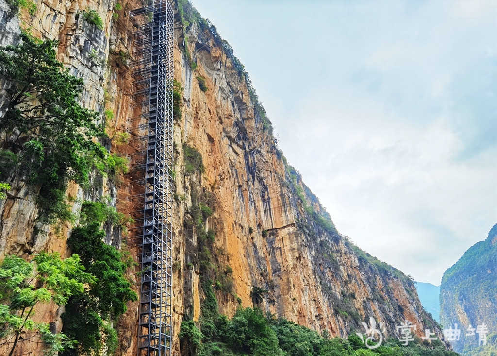 宣威尼珠河景区将建成世界第一高户外观光电梯