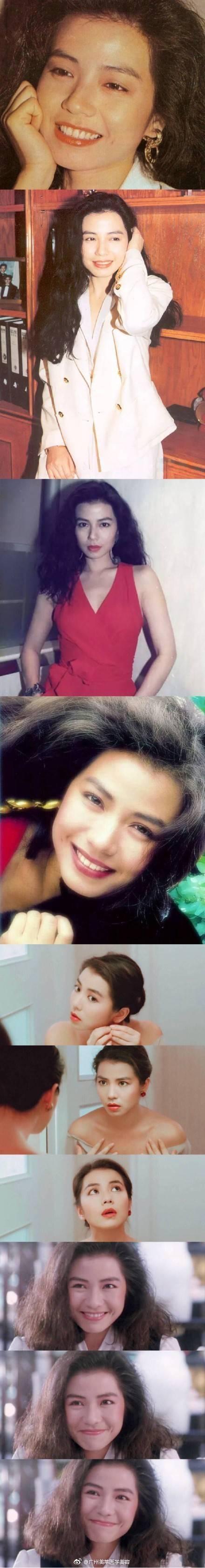 九位香港女明星的旧照,惊艳了整个90年代,哪一个是你的最爱?