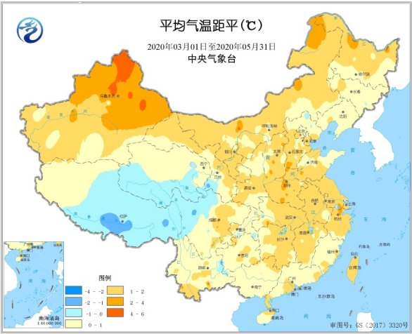 夏季全国气温偏高降水分布不均需防范洪涝和干旱不利影响