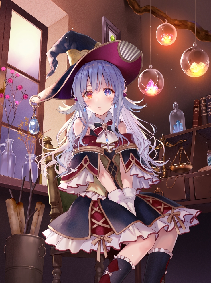 二次元壁纸,动漫美图:你冲我的微微一笑,心事自然就变得甜蜜起来