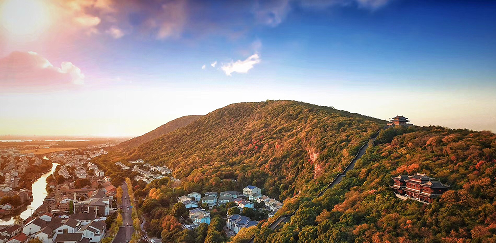 江苏常熟虞山:一派青山千古秀