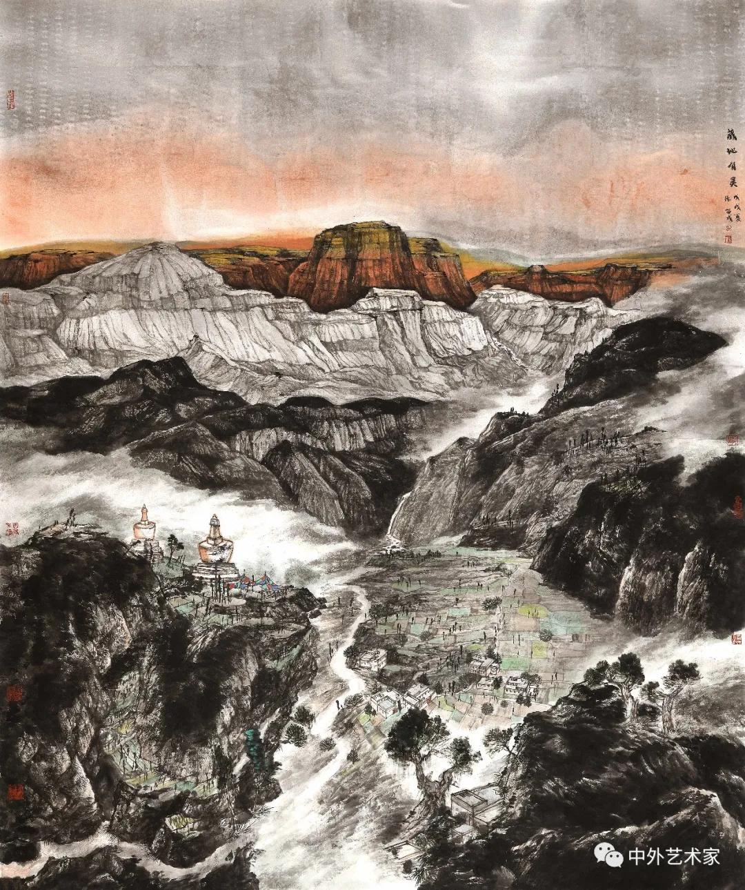 山水画,中国美术家协会,张留成,中国国家画院,中国艺术研究院,绘画