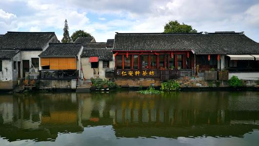 江苏,震泽古镇,太湖