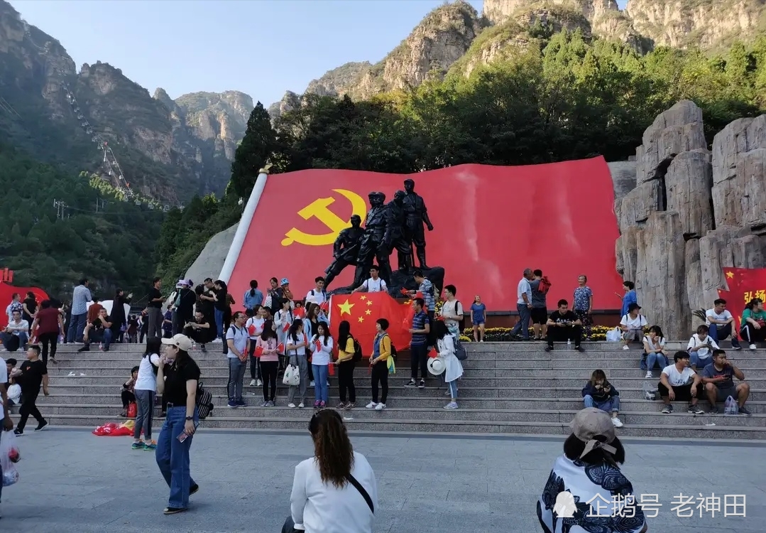 河北保定狼牙山是国家4a级红色旅游景区,狼牙山五壮士的故事就发生在