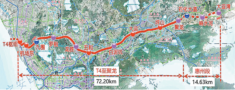 深大城际铁路计划今年开工建设,宝安有4座站点!