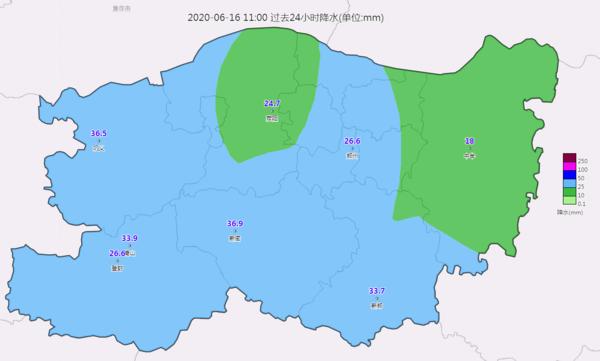 商城县刘畈现最大降雨量145.2毫米 今明两天沿黄及以南局部有大暴雨