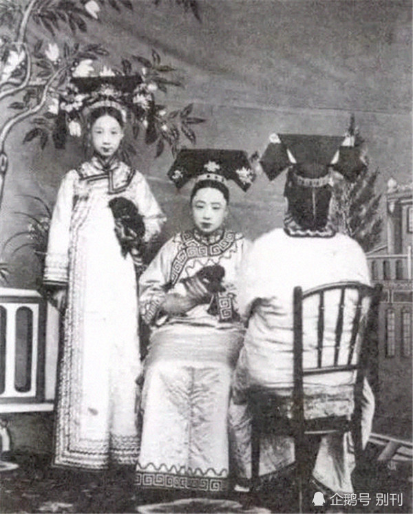 清朝人,老照片,养生,李莲英,宫女