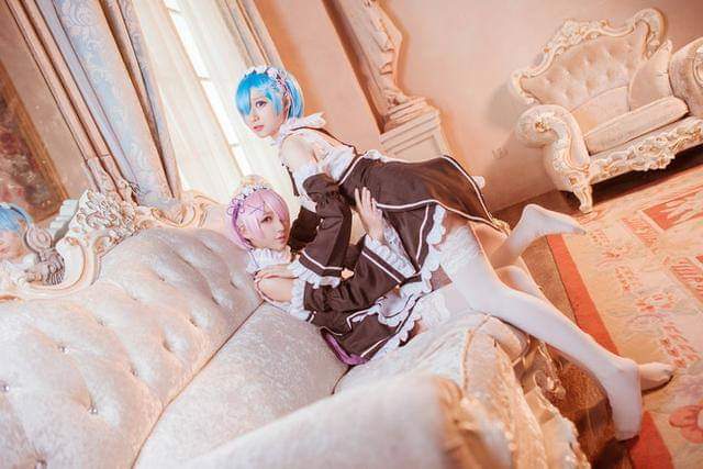 蕾姆,cosplay,拉姆,姐妹
