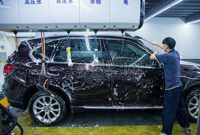 豪车,suv,洗车