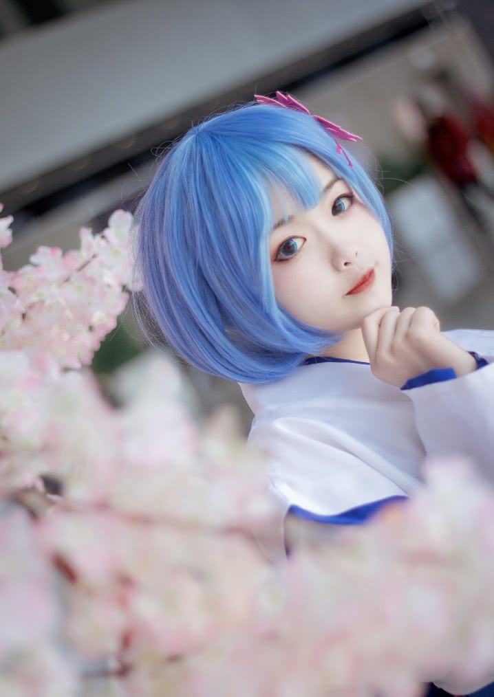 cosplay:蕾姆@奶糕糕糕糕