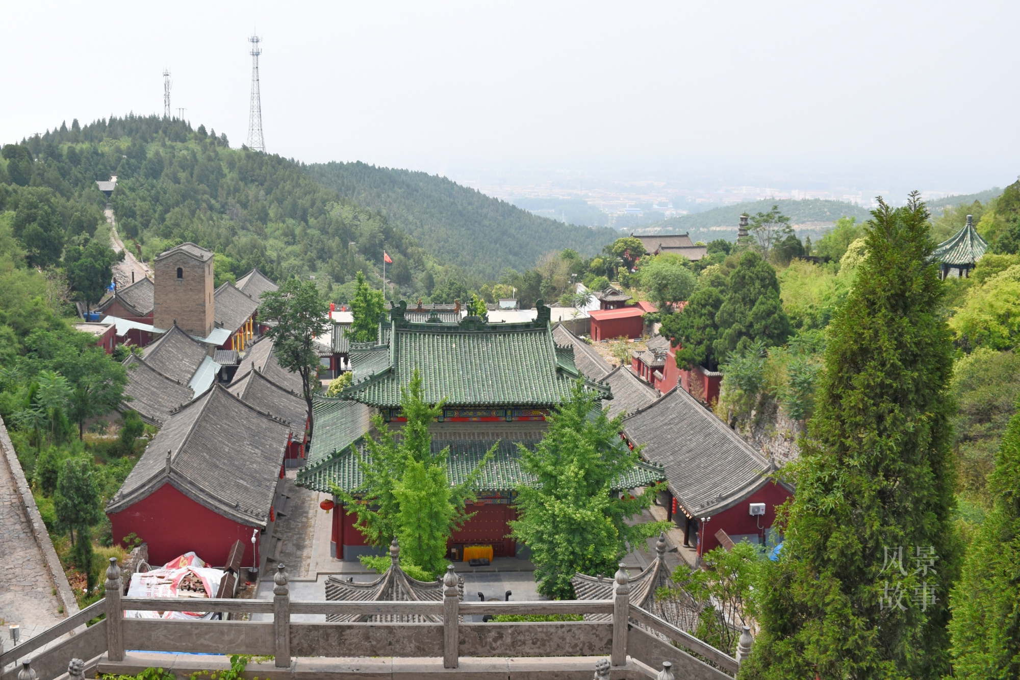 河南风景最美的寺院,乾隆皇帝来过三次,现在又添新景观