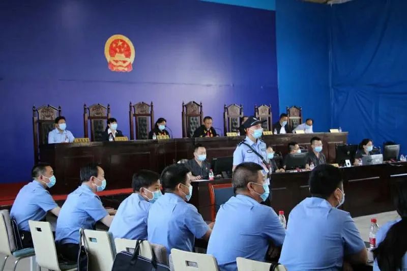 民勤县人民法院开庭审理孟某某,徐某某等48人黑社会性质组织案