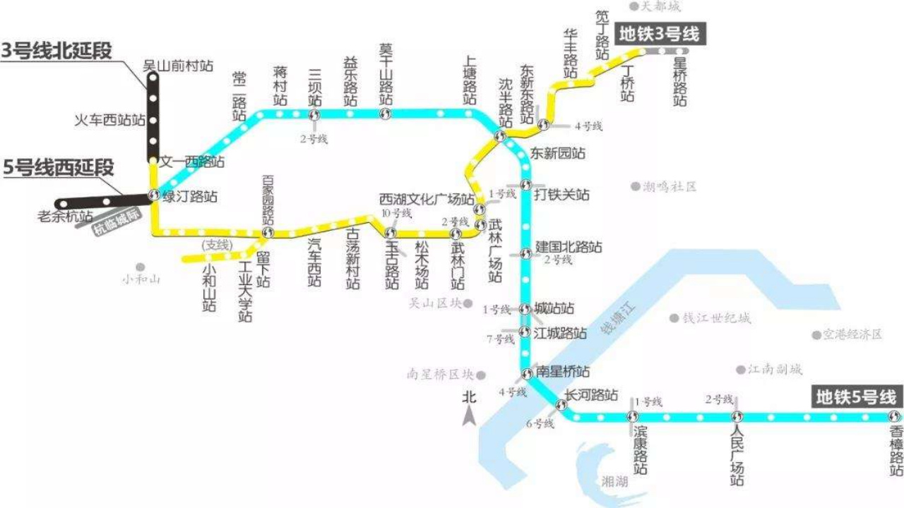 杭州,地铁3号线,旅游,交通,地铁路线
