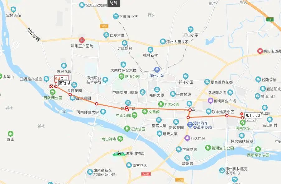漳州,西院湖,九龙公园,新村,行政服务中心