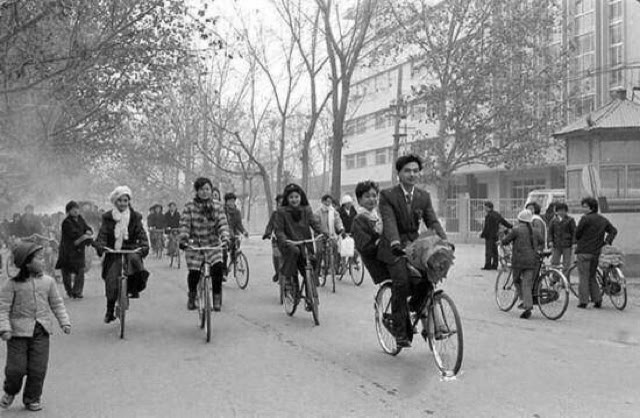 老照片:上世纪90年代的自行车阵容,你还有记忆吗
