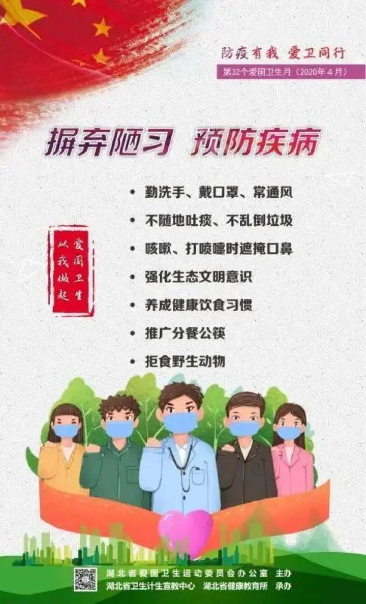 【爱国卫生】疫情防控 人人有责