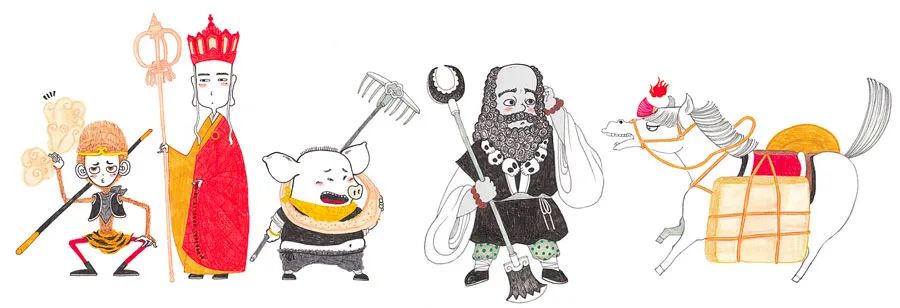 国风插画《西游记》