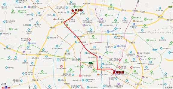 明起成都新开机场旅游观光线,春熙路至欢乐谷等5条旅游公交线路