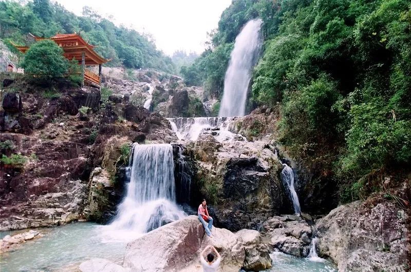 旅游景区,潮州,峡谷,瀑布