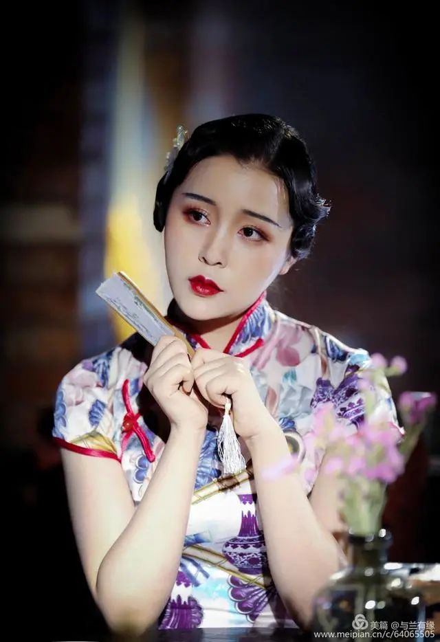 民国风,旗袍秀,夜来香