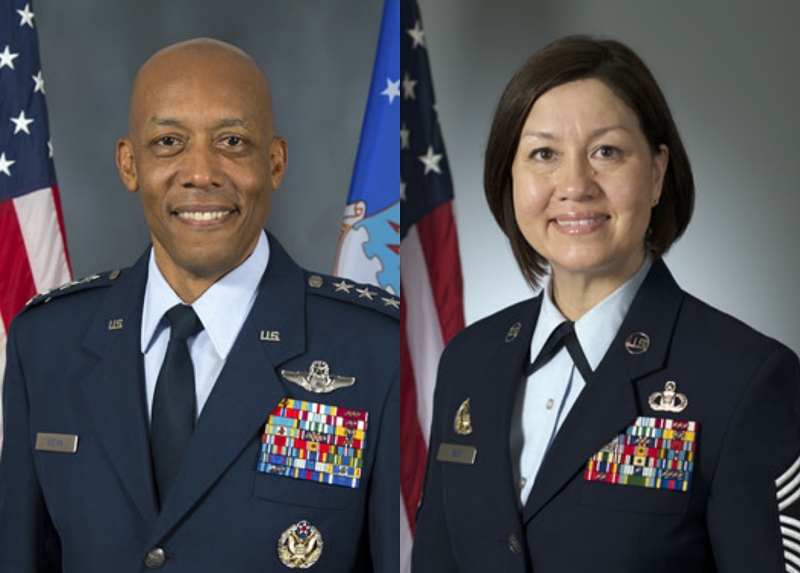 美国空军,查尔斯·布朗,军士,总军士长
