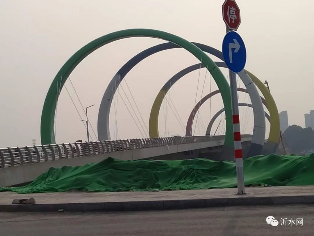 马上通车:沂水沂蒙山路沂河大桥最新进展又来了