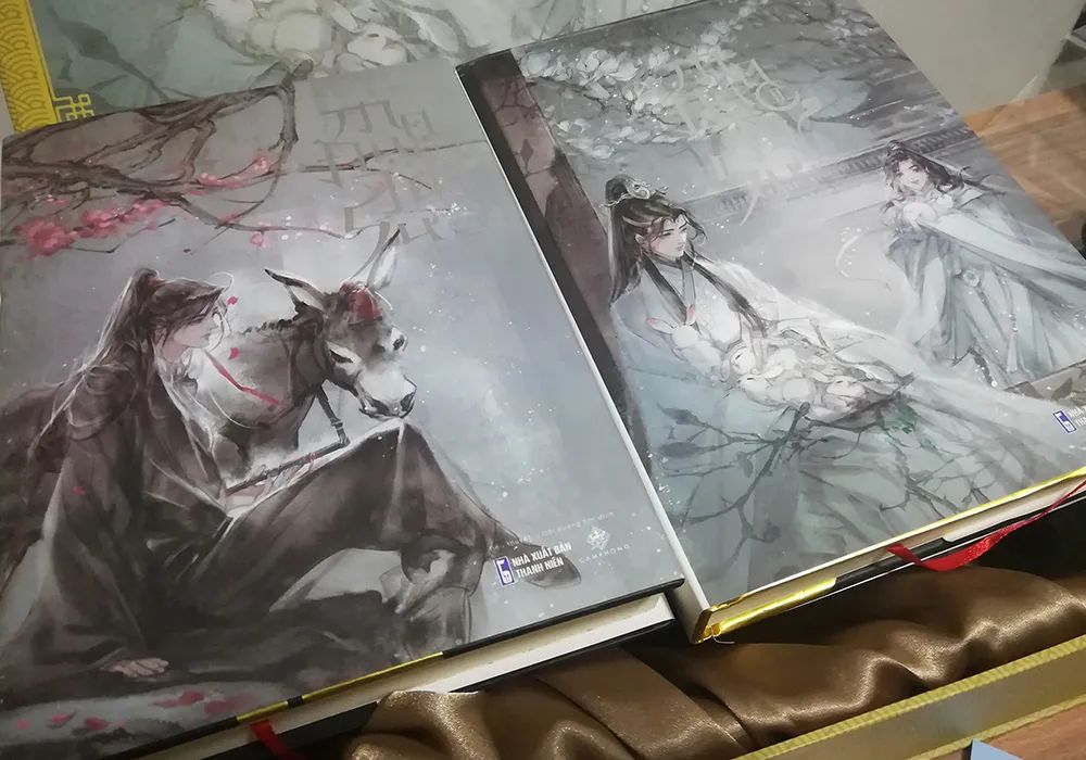 墨香三部曲越南实体书,渣反很心动,魔道画风美,天官也