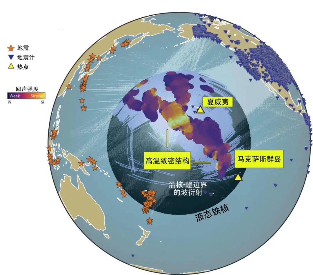 地核,地震,地球,回声,地幔