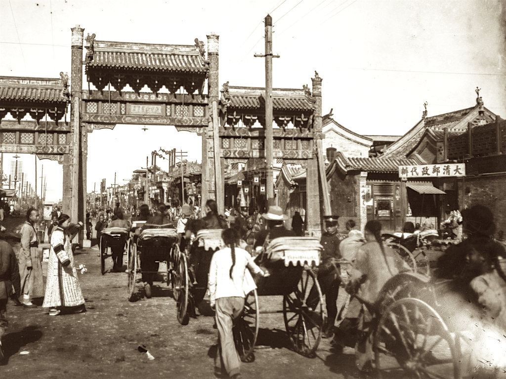 老照片,北京,清朝末期,人文,老建筑